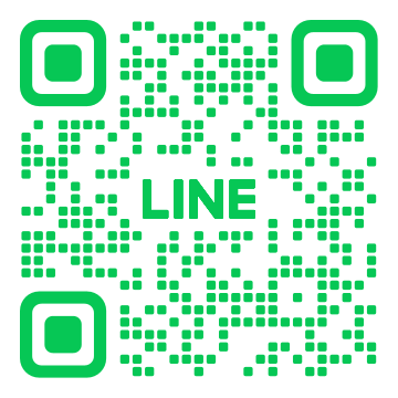 LINE公式アカウントの友だち追加用QRコード